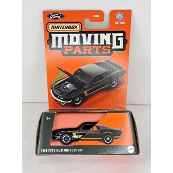 Matchbox 1:64 Moving Parts - Ford Mustang Boss 302 1969 black